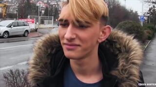 CZECH HUNTER 507 - Blonde Emo Twink Fucks Total Stranger
