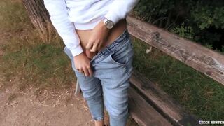 Czech Hunter 547 – Straight Czech Dude’s First Gay Experience Is In The Forest