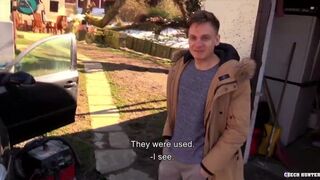 CZECH HUNTER – This Guy’s Car Needed Repair He Can’t Afford So He Sells His Anal Virginity For Money