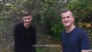 CZECH HUNTER 482 - Two Straight Buddies Agree To Have A 3way For Money