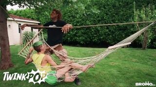 Twink Pop - Slim Cute Guy Charly Willinsky Gets Surprised By Muscular Bo Sinn's Massive Cock