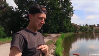 Twink Patrick Is Hesitant To Get That Big Dick In His Ass