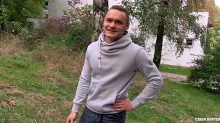 Sexy Twink Can't Afford To Fix His Car Agrees To Have His Ass Drilled For Some Cash - Hot