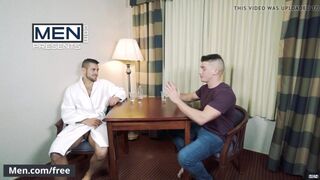 Gay sex with two handsome guys Dante Colle Jake Porter - Men