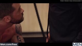 Inked Stud lick boots and gets dominated - Jessy Ares