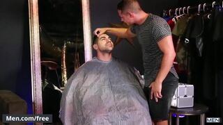 Aston Springs Rides Damien Stone's Hard Cock With His Tight