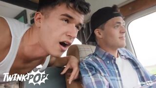 Twink - Maverick Sun Takes A Ride On Jake Preston's Big Cock And Jake Pounds Him Until He Orgasms