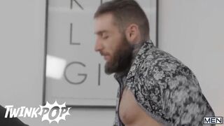 Twink - Felix Fox Deepthroats His Boss Tony D'Angelo's Hard Dick Before Ripping His Pants Off