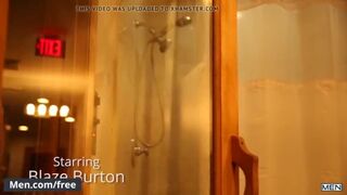 Blaze Burton Gets His Asshole Fucked Raw By Hunk Latino