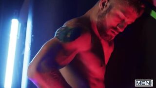 MEN - After Drilling Olivier Robert's Asshole, Theo Brady Aims At His Mouth To Shoot His Cum In