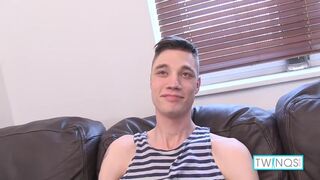 Skinny Lad Phoenix's Taken His Time Stroking And Rubbing His Dick!