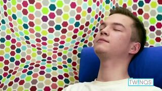 Hot Cute Blonde Ethan O Fingers His Pink Butt And Jerks Off!