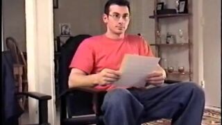 Straight Gianni Strokes His Meat