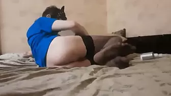 Sasha Earth slut fuck her ass