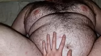 Trío de osos peludos follando