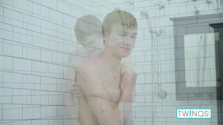 Liam Cleans Off His Ass & Dries His Hard Dick In A Solo Session!