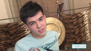 Adorable Lad Xander Masturbates His Shaved Cock & Tight Butthole!