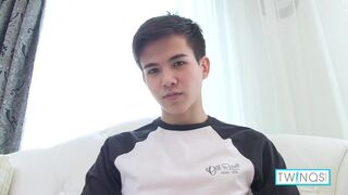 What A Nice Solo Session Of Super Sensual Brunette Twink Xander!