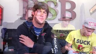 Straight Boy Teaches How To Suck Cock