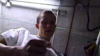 Shane Strokes His Stiff Dick