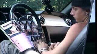 Straight Cory Gets a Public Blowjob