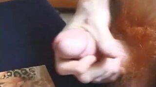 Redhead Tristian Beating Off