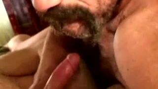 Dirty blue collar getting throat fucked