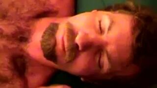 Hairy straight redneck gets facial treatment
