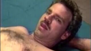 Ex convict is buffing the knob