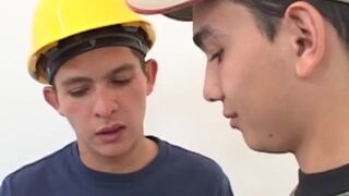 Latino twink cums while riding rock solid dick like a pro