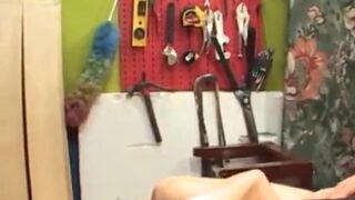 Latino twink gets cum in mouth after hardcore anal fucking