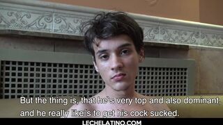 Hispanic teen takes cumshot on face after getting fucked hardcore