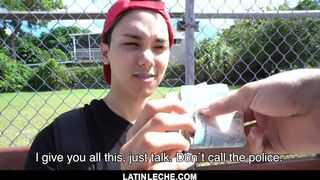 Trickster Guy Pays A Virgin Latino Boy To Fuck His Tight Asshole