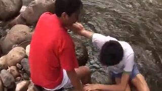 Young Latinos Jim and Rene Fuck Bareback