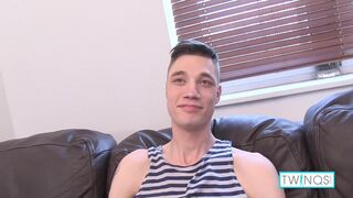 Skinny Lad Phoenix's Taken His Time Stroking And Rubbing His Dick!