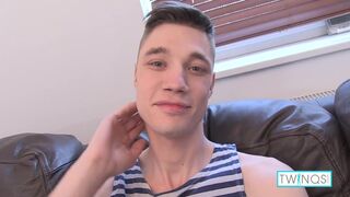 Erotic Boy Toy Phoenix Cums While Stroking His Hard Dick!