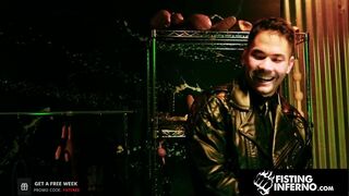 FistingInferno - Dom Colton Reece Raw Dogs Restrained Sub