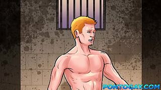 Sucking and receiving cock in the gay jail