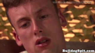 Solo toyloving military hunk wanks till cum