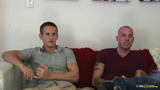 BTS Extra Big Dicks With Muscle Cutie Sean Duran & Jaques LaVere