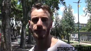 Horny bearded Latino getting raw banged POV style