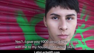 Young Latino Twink Paid Sex With Gay Filmmaker Outdoors