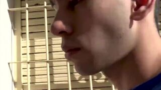 Straight Latino gets his ass barebacked for the first time