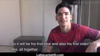 Amateur Latino Boys Make First Time Sex Tape For Birthday