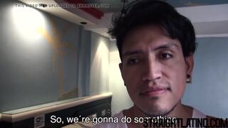 Straight Latino has his first gay bareback experience