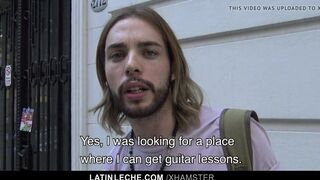 Latin - Latino Kurt Cobain Lookalike Fucks A Cameraman