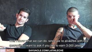 Latin - Bored Latin Guys Fuck For Fun During Lockdown
