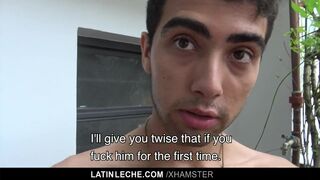 Latin - Straight Stud Pounds A Cute Latino Boy For Cash