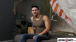 Sexy Brandon Anderson Gets Railed By Newbie Hunk