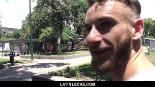 Latin- Latin straight guy reluctantly fucks and sucks
